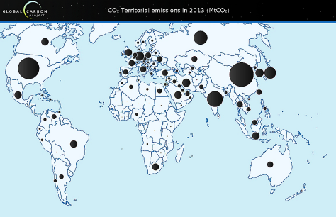 Click on image for interactive carbon atlas